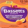 Bassetts Oil Orange and Passion Fruit Flavour 12-18 Years Evening Primrose Soft and Chewy Multivitamins - Pack of 3, Total 90 view 1