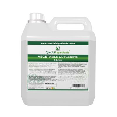 Vegetable Glycerine 10 Litre - Premium Quality Food Grade, Vegan, Non GMO, Natural Humectant, Fragrance Free - Recyclable Container
