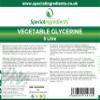 Vegetable Glycerine 10 Litre - Premium Quality Food Grade, Vegan, Non GMO, Natural Humectant, Fragrance Free - Recyclable Container view 2