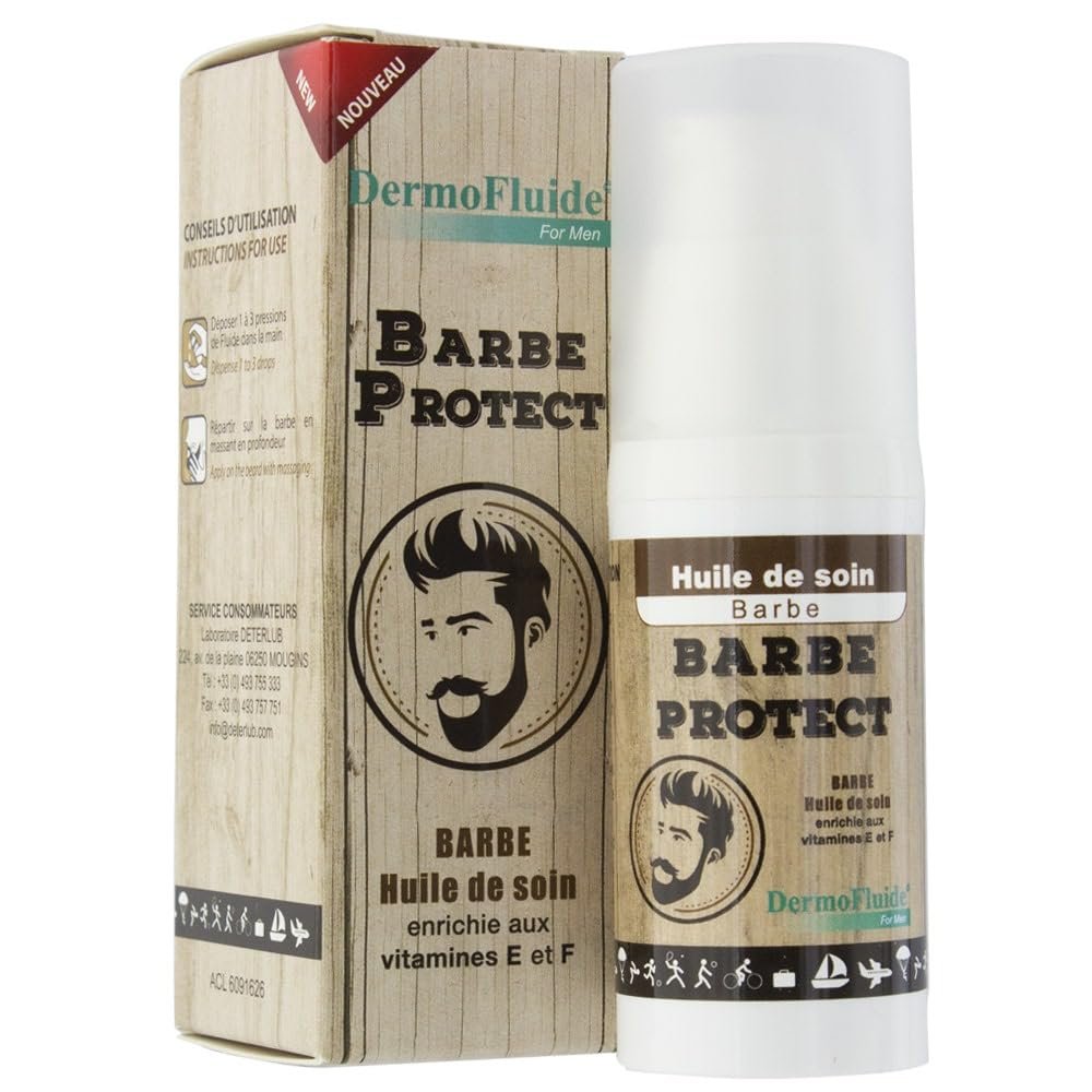 DermoFluid Beard Protect Hair Oils Beige