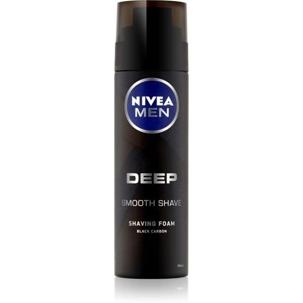 Nivea Man Care Shaving Care Deep Control Clean Shave Shaving Foam 2er Pack (2x 200 ML)