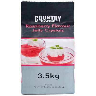 Country Range Raspberry Jelly Crystals - 1x3.5kg