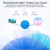 5pc Toothbrush Heads,Compatible with FW-D7/D8/D1/D3, FW507/508/551/917/959 White view 3