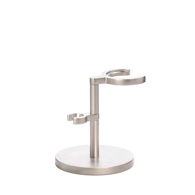 MHLE Rocca Matt Stainless Steel Shaving Set Stand for Rocca Series