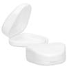30 x Retainer Case ~ Bulk Buy Slim Boxes for Gumshields, Mouthguards Dental Trays etc (White) view 1