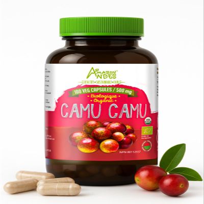 Camu Camu Capsules l Powerful Vitamin C Source l Immune System Booster l Organic and Fairtrade Certified l 100 Vegan Pills l 1500mg per Serving l Non GMO and Gluten Free l Amazon Andes