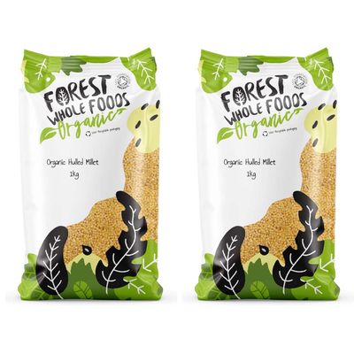 Forest Whole Foods Organic Hulled Millet (2kg)