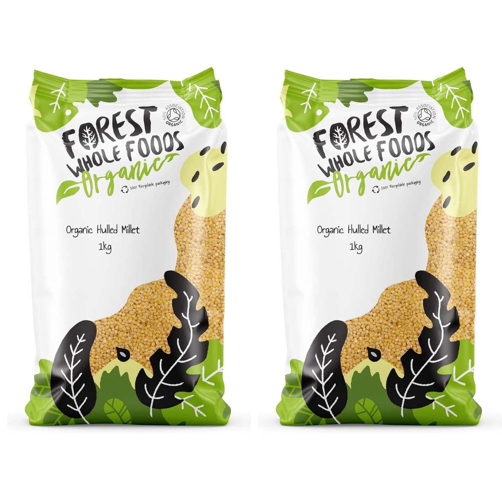 Forest Whole Foods Organic Hulled Millet (2kg)