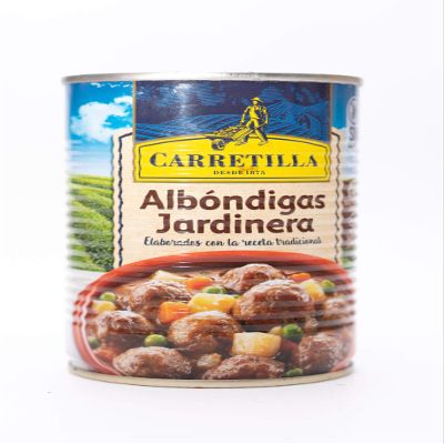 Carretilla Albondigas Jardinera 412g - Spanish Meatballs with Vegetables