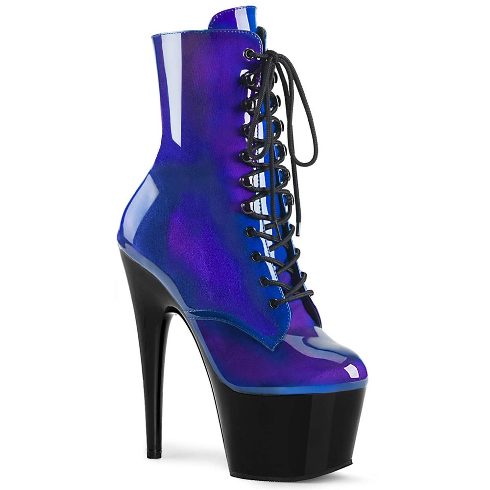 Pleaser ADORE-1020SHG Blue-Purple/Blk UK 2 (EU 35)