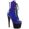Pleaser ADORE-1020SHG Blue-Purple/Blk UK 2 (EU 35) view 1