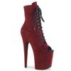 Pleaser FLAMINGO-1021FS Burgundy Faux Suede/Burgundy Faux Suede UK 3 (EU 36) view 1