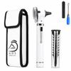 ADS Medicare Mini Otoscope ENT Optical Fibre LED Illumination Medical Tool Diagnostic Examination CE Approved with Complimentary Ear Cleaner & Spare Bulb (White) view 1