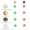 Bestnewie Finnish Pine Wood Sauna Bucket with Ladle Handmade Wooden Sauna Bucket Sauna Spa Accessory - 5 Liter (1.3 Gallon) Sauna Bucket with Felt Sauna Hat and Sauna Seat Pad view 4