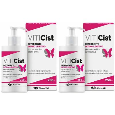 2 VITICIST DETERGENT INTIMATE LENITIVE 250 ML DAILY INTIMATE HYGIENE
