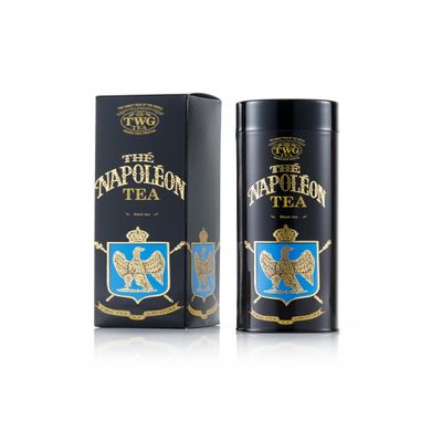 TWG Tea | Napolon Tea | Loose Leaf BlackTea | Caramel Pieces | Haute Couture Tin, 100g | Gift Set