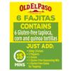 Old El Paso Gluten Free Tortilla Wraps 216g(Pack of 12) view 3