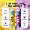 O.R.S. Hydration Tablets - 2 x 24 Tablet Tubes of Lemon, 2 x 24 Tablet Tubes of Blackcurrant - 96 Total Tablets view 3