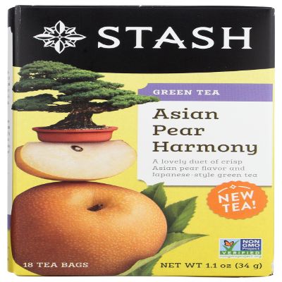 Asian Pear Harmony Greentea Stash Tea 18 Bags