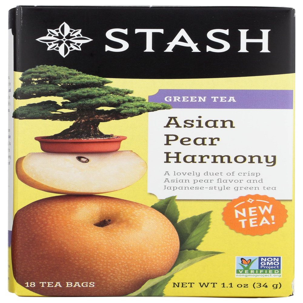 Asian Pear Harmony Greentea Stash Tea 18 Bags