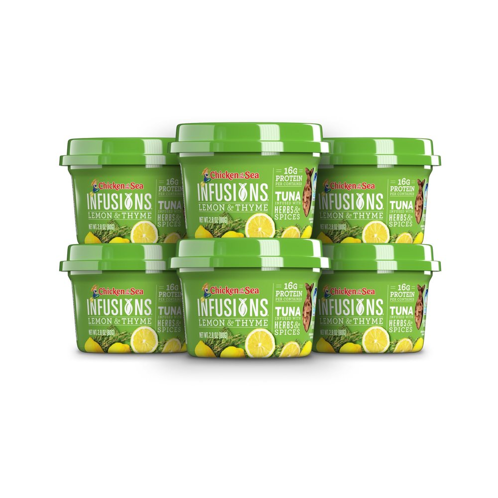Chicken of the Sea Infusions Tuna, Lemon & Thyme 80ml (Pack of 6)