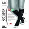SEGRETA Knee high 140 den open tip, medium to strong graduated compression - Beige - L view 1