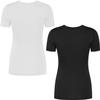 Gladiator Sports Sports Compression Shirt for Women (Black & White) view 3