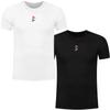 Gladiator Sports Sports Compression Shirt for Men (Black & White) view 2