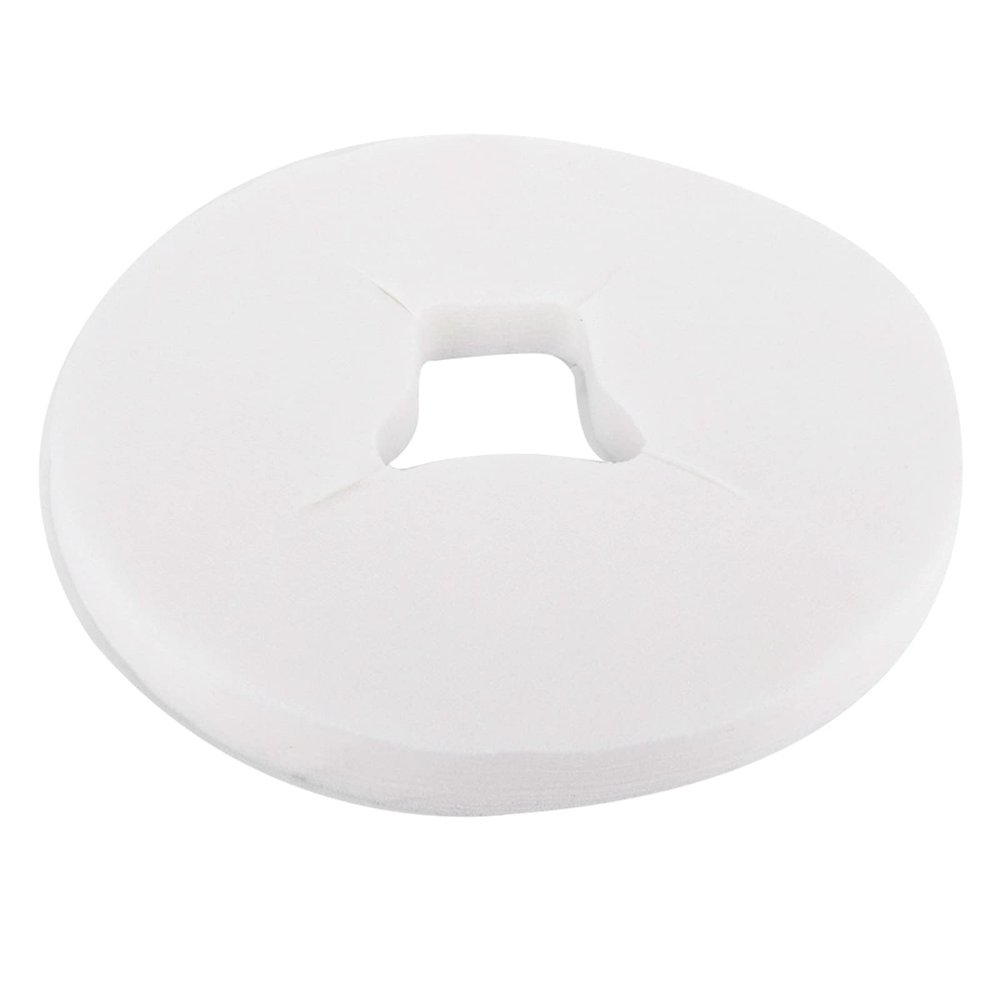 100Pcs Disposable Face Massage Pad,Pillow Cushion for Salon SPA Face Hole Pillow Mat for Beauty Salon, Massage,Tattoo, Hotels, Mattress Cover, Daily Life Use for Person and Pet