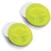 Rehabilitation Advantage 3 Compartment Portion Plate with Lid (Set of 2) view 1