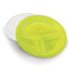 Rehabilitation Advantage 3 Compartment Portion Plate with Lid (Set of 2) view 3
