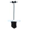 Acizi Men's Sexy Collared Bow Tie Bodysuit Thong Butler Teddy Costume Underwear (Black) view 2