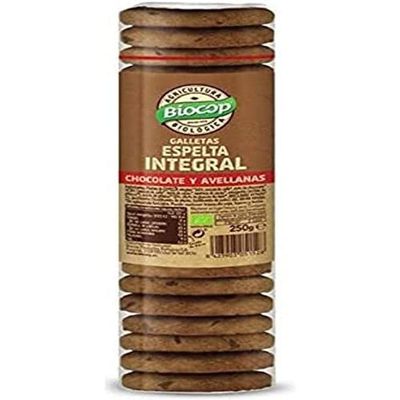 Biocop Spelt Biscuit Integral Hazelnut Choco 250 g