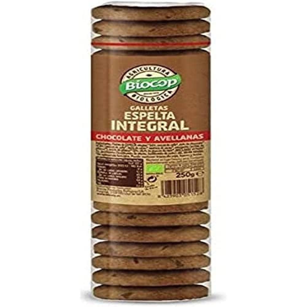 Biocop Spelt Biscuit Integral Hazelnut Choco 250 g