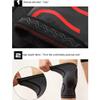 1PCS Fitness Running Cycling Knee Support Braces Elastic Nylon Sport Compression Knee Pad Sleeve for Basketball Volleyball Breathable Sport Safety Knee,black,XL view 4