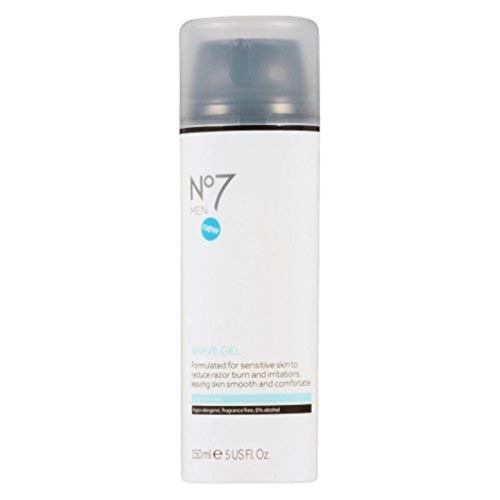 Boots No7 Men Sensitive Care Shaving Gel 150.ml