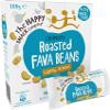 The Happy Snack Company Roasted Fava Beans, Lightly Salted Flavour Healthy Snack, High Protein, Gluten Free Tasty Snacks, Vegan, 105 Calories, 25g Portion, Pack of 20 view 1