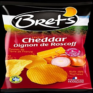 Gnrique - 938 Cardboard Chips Cheddar Onion Bret's Flavour Vegetarian Appetizer Pack of 10