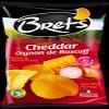 Gnrique - 938 Cardboard Chips Cheddar Onion Bret's Flavour Vegetarian Appetizer Pack of 10 view 1