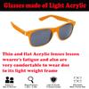 4sold Unisex SUN READING GLASSES +1.00, 1.5 +2.00 +2.5 +4.00 SUNGLASSES BLACK RETRO NOW BIG (UV sun reading Orange rubi, 4.00) view 4