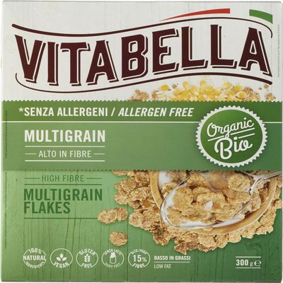 Molino Nicoli Bio Vitabella Multigrain Flakes (6 x 300 g)