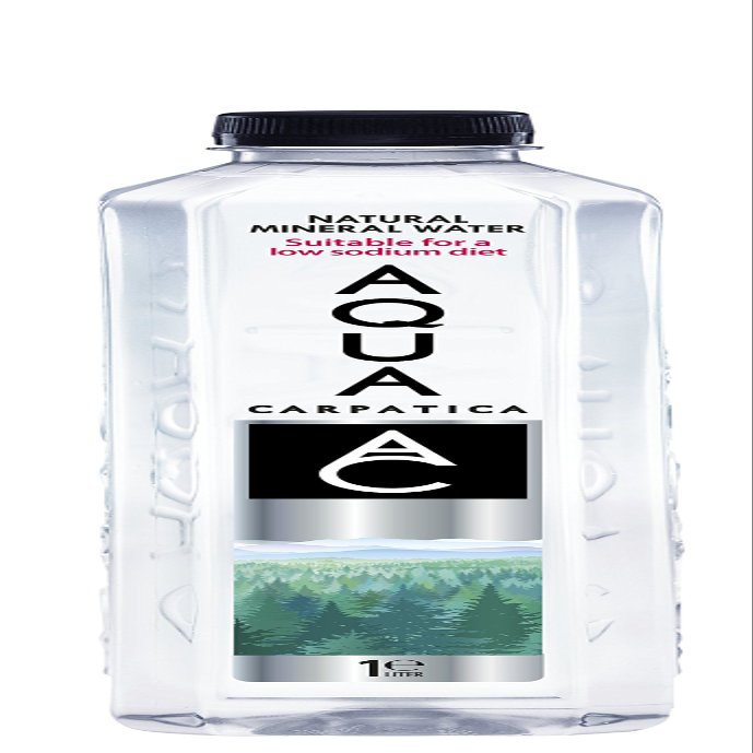 AQUA Carpatica Still Natural Mineral Water Pet, 1 Litre, Pack of 6