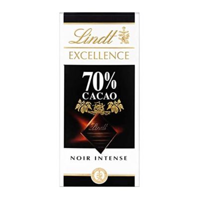 Lindt Dark Chocolate. 70% Cocoa - 100g tablet