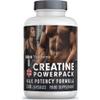 Creatine Monohydrate Capsules High Strength, 4200mg, ALA, Vitamin D B12, Zinc, 240 Capsules of Creatine Powder (Superior Absorption to Tablets), 40 Servings,by Transforme view 1
