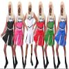 FUNNY STAG DO COSTUME MENS CHEERLEADER OUTFIT NOVELTY DRESS CHEER UNIFORM (X-SMALL - BLACK) view 1
