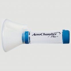 Aerochamber Plus Spacer Device Standard Adult Mask Blue (232-1610)