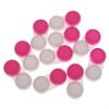 10PCS Contact Lens Soaking Storage Case with L and R Caps (Red) view 1