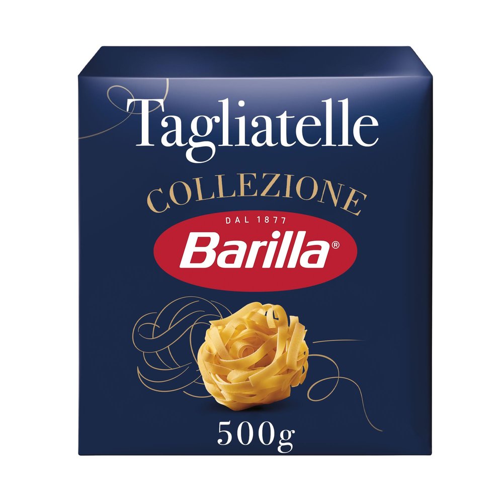 Barilla Pasta Collezione Tagliatelle made with durum wheat, Bulk Pack of 12 x 500g