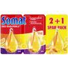 CleanRight SOMAT Duo-Perls Dishwasher freshener Lemon/Orange Set of 3 (Approx.180 Washes) Made in Germany view 1