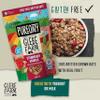 Glebe Farm Gluten Free PureOaty Strawberry Oat Granola 6PK, Healthy Wholegrain Oats To Help Lower Cholesterol, 100% British Oats, Vegan & High In Fibre, Delicious Granola Cereal, 6x 325g view 2